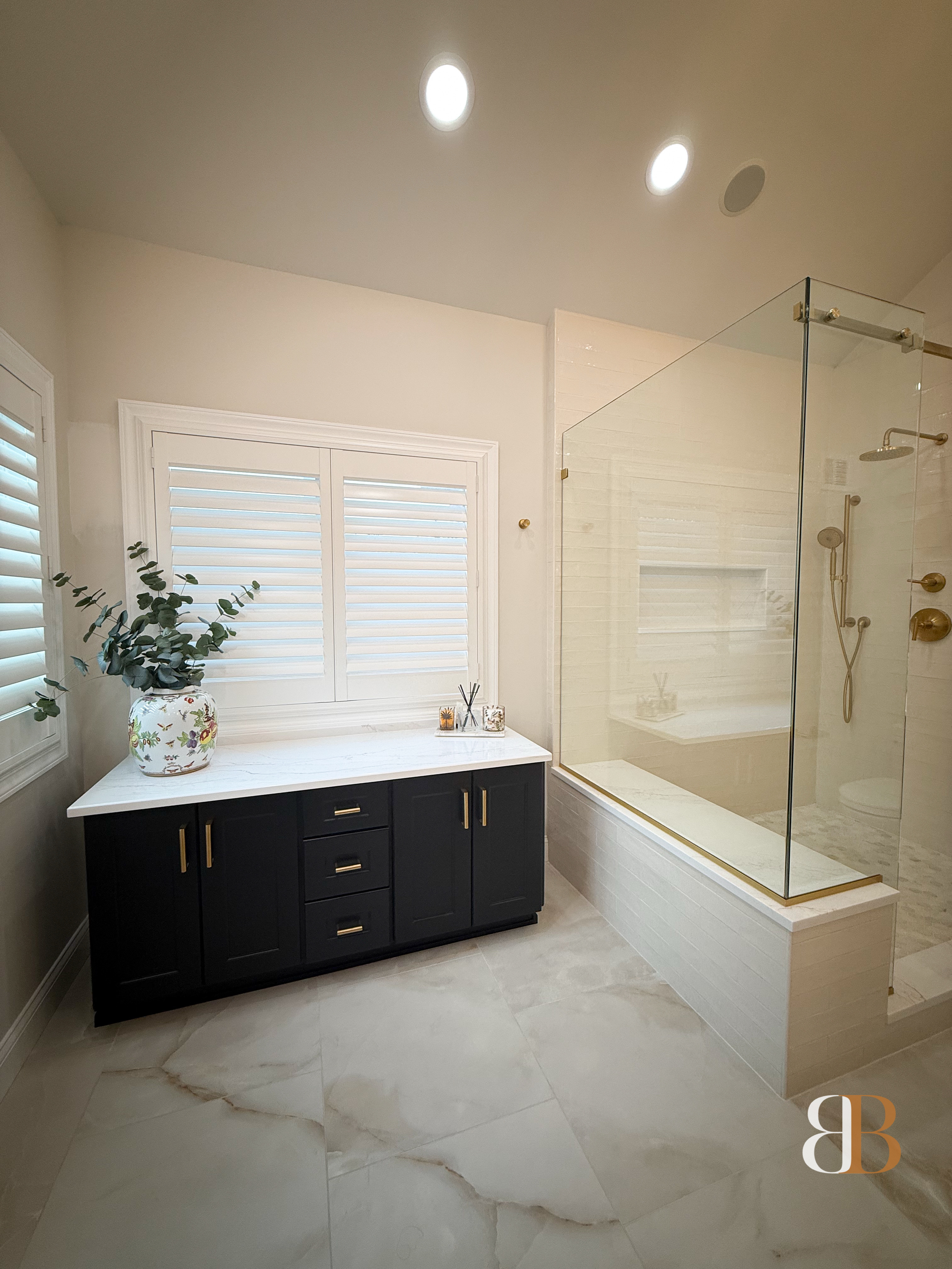 Contemporary bathroom remodel in Yardley by B&B Associates Creations — photo 10